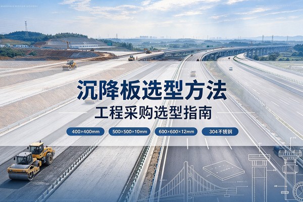 解放沉降板选择方法