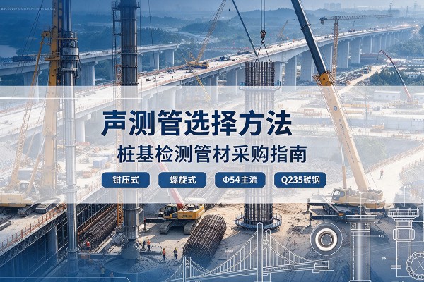 解放声测管选型标准