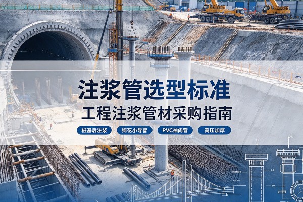 解放注浆管选型标准